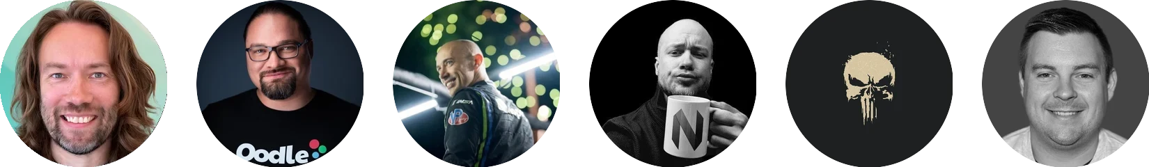 DHH, Ryan Hughes, Tobi Lütke, Bjarne Øverli, HANCORE és Spencer Bull